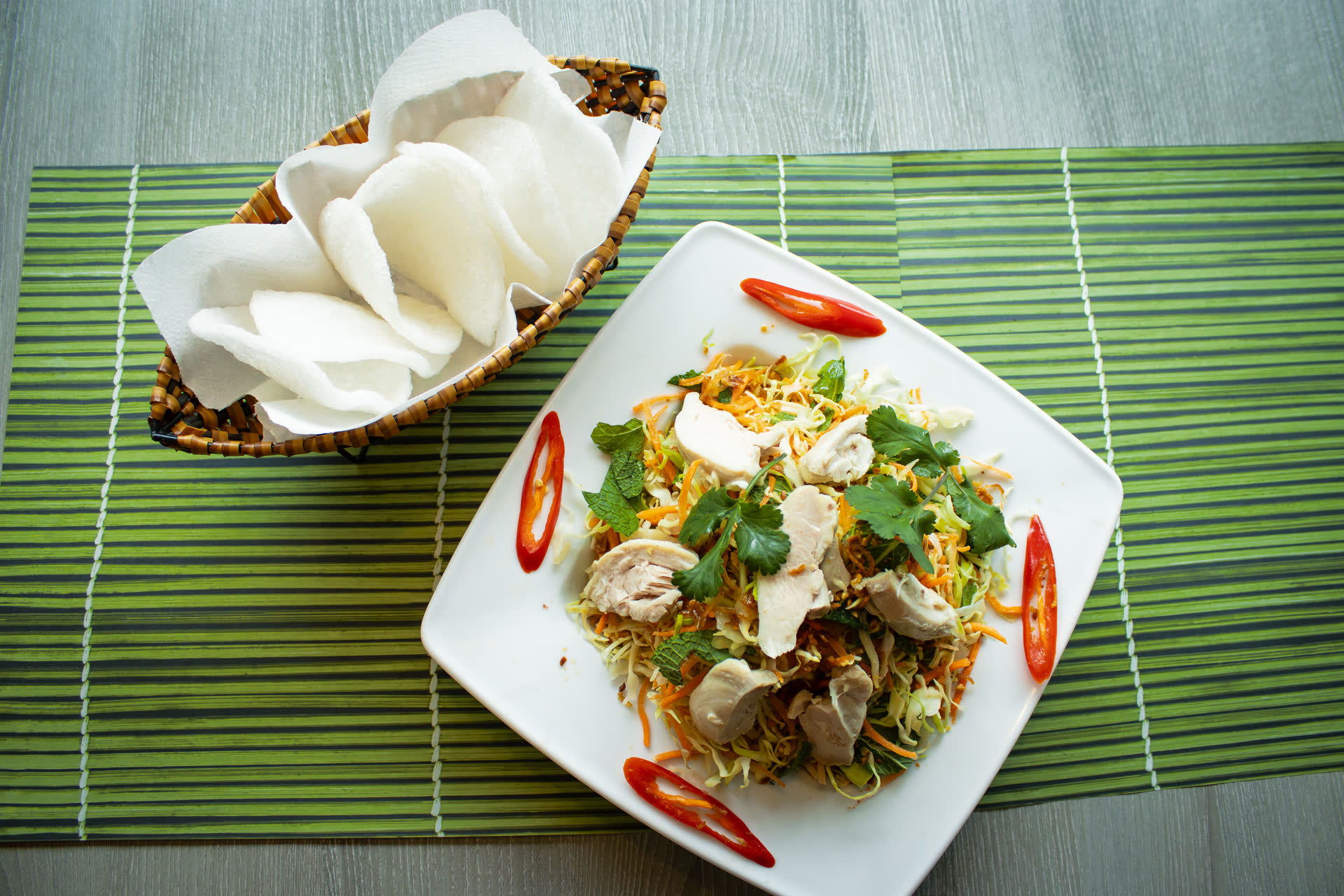 Vietnamese gerechten bij Quang Minh