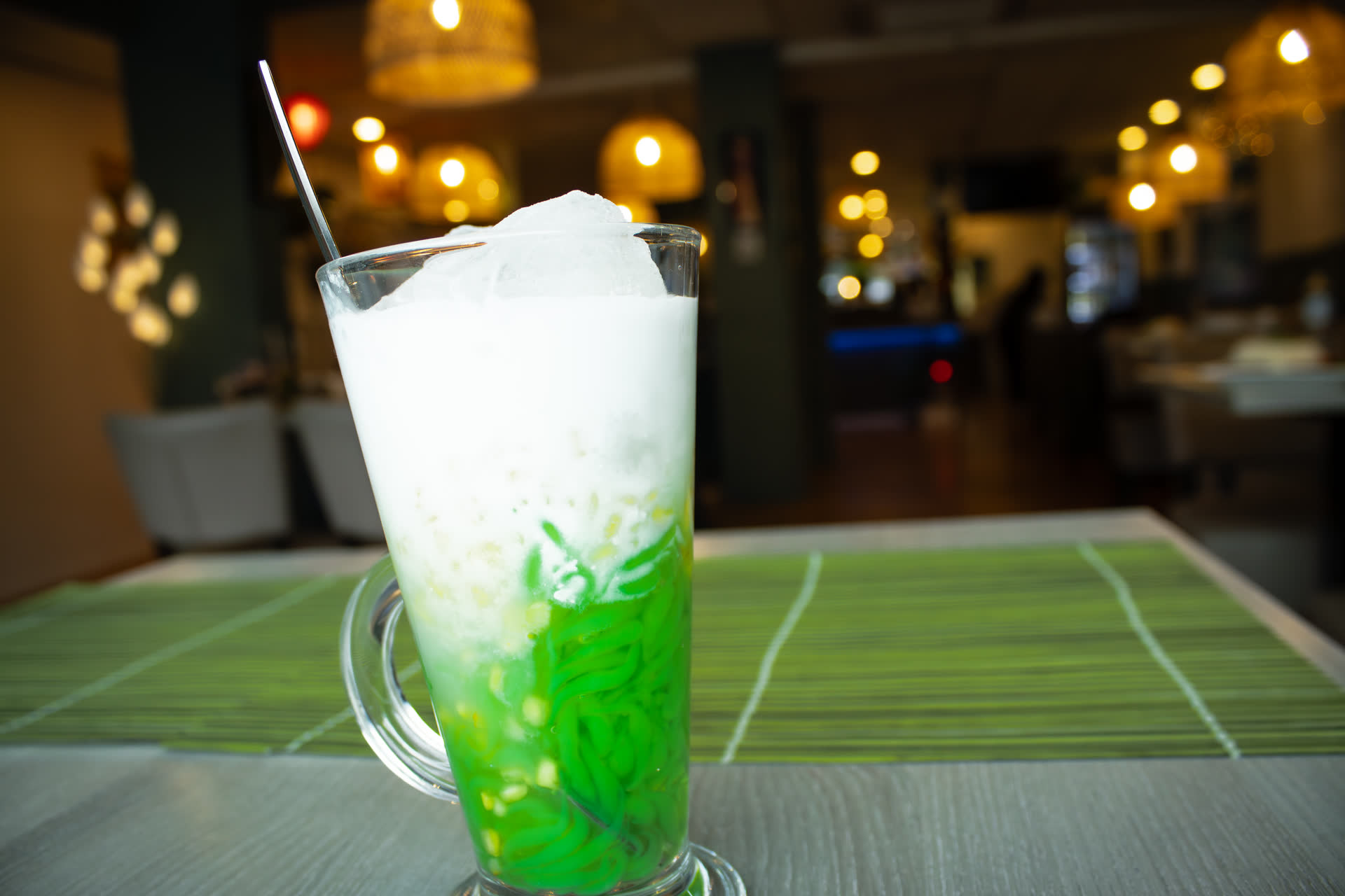 Interieur van Quang Minh restaurant